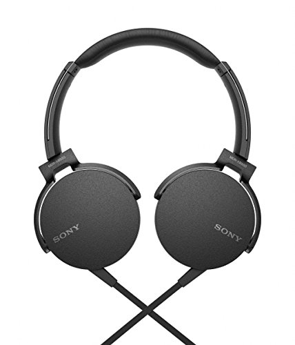 New Sony MDR-XB550AP EXTRA BASS Headphones Black NEW from Japan | eBay